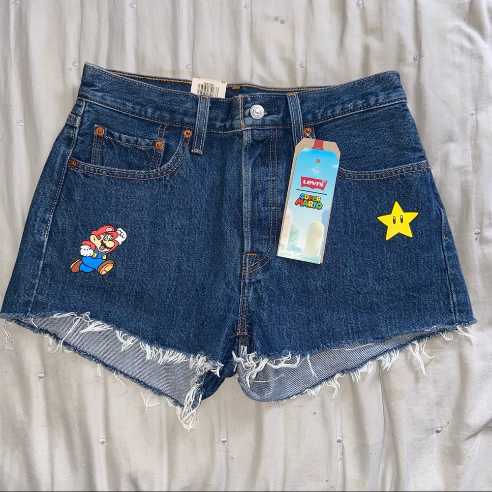 NWT Super Mario Levi’s Shorts